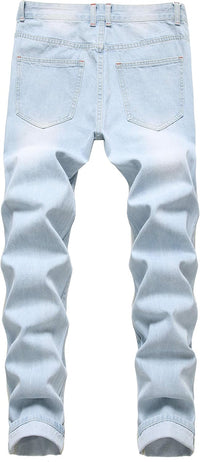 Heren Slim-Fit Ripped Jeans - Mick