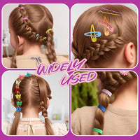 Kleurvolle Elastische Haarbanden en Accessoires Set