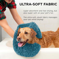 Sneldrogende Microvezel Hondendoek - Super Absorberend & Zacht
