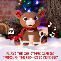 Muzikale Rendier Knuffel - RudolphTunes