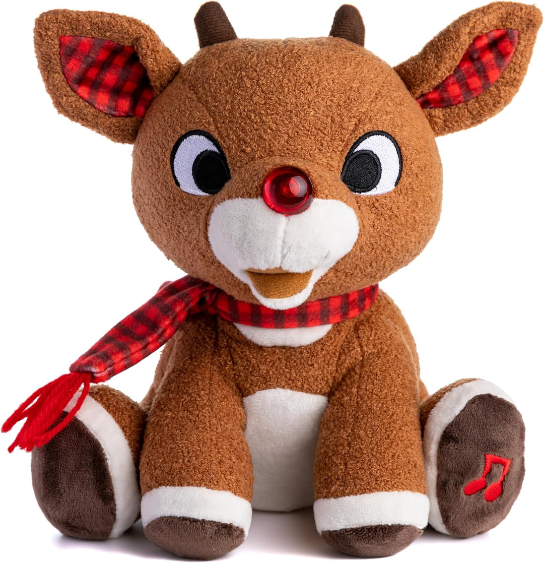 Muzikale Rendier Knuffel - RudolphTunes