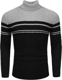 Casual Gebreide Heren Coltrui - Sander