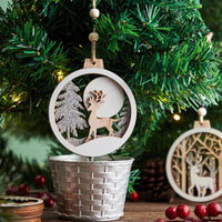 Rendier & Kerstman Ornamenten Set - JollyJoy