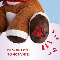 Muzikale Rendier Knuffel - RudolphTunes