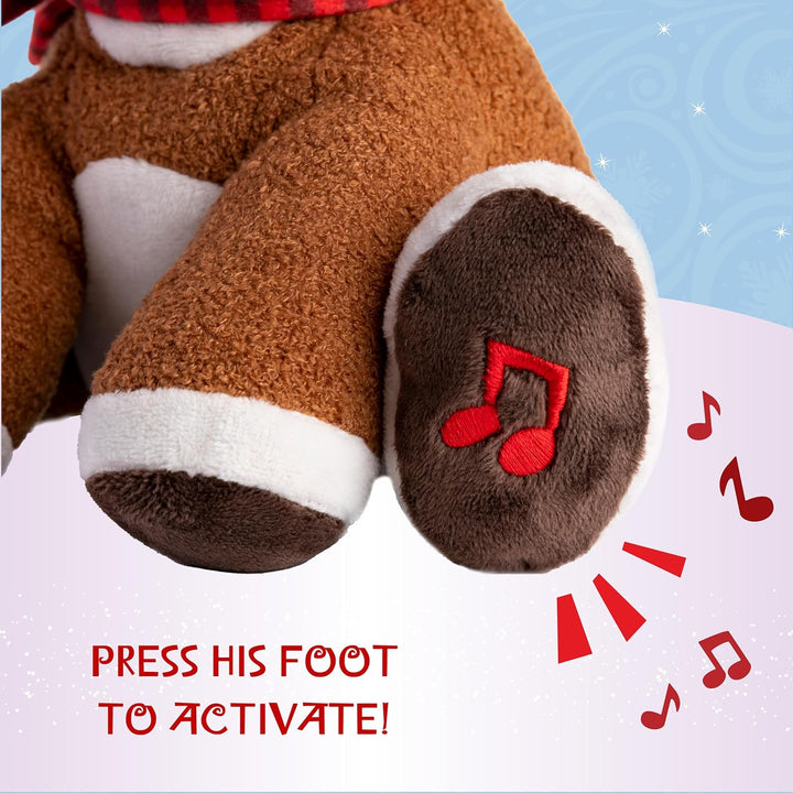 Muzikale Rendier Knuffel - RudolphTunes