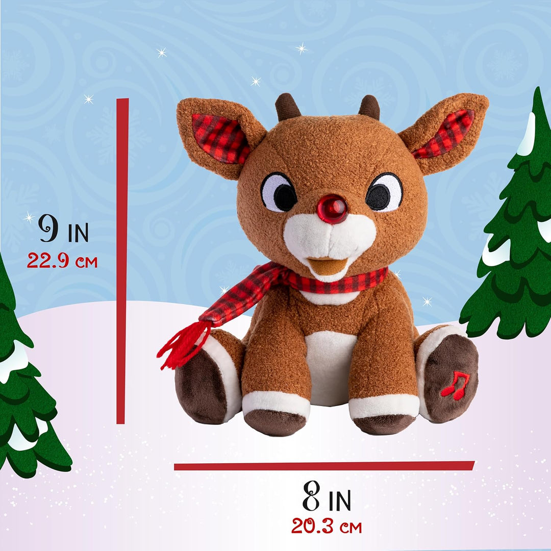 Muzikale Rendier Knuffel - RudolphTunes