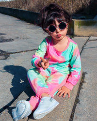Warme Baby Sweater Set Voor Meisjes