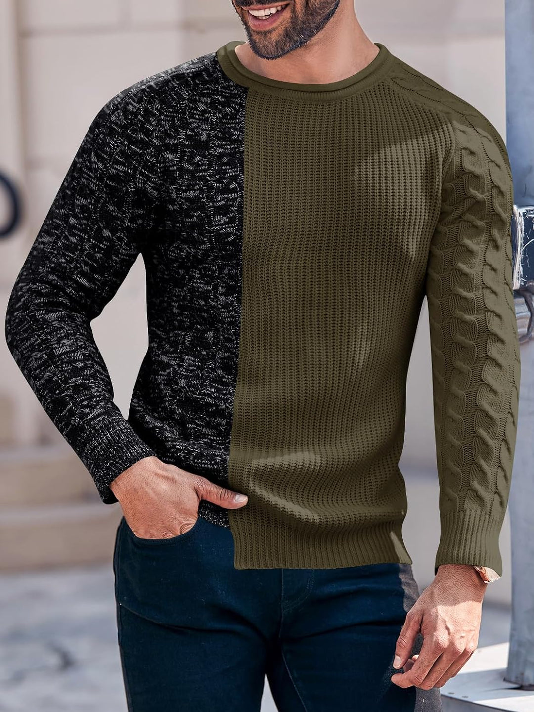 Stoere Heren Sweater - Damian