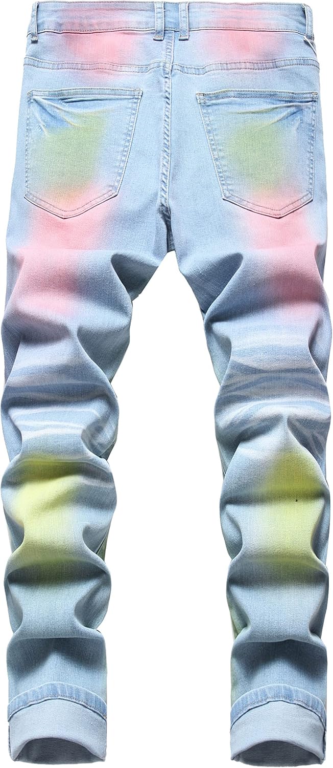 Heren Slim-Fit Ripped Jeans - Mick