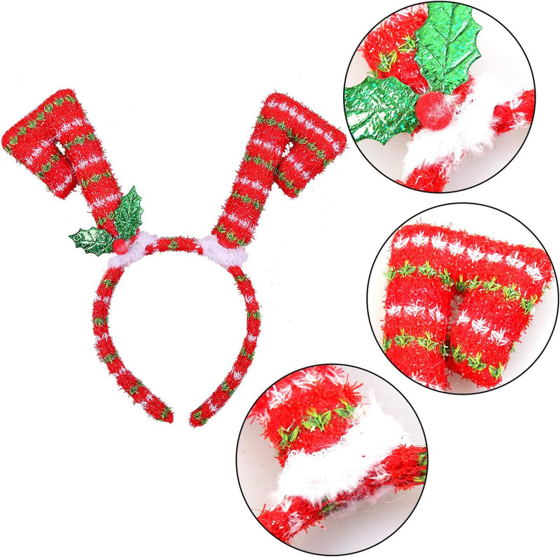 9-Pack Kerst Haarbanden & Brillen - HolidayFun
