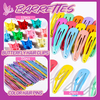 Kleurvolle Elastische Haarbanden en Accessoires Set