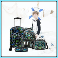 Kinder Bagage Set 5-delig met Hard Shell en Spinnerwielen – Game Day