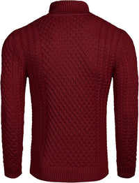 Casual Gebreide Heren Coltrui - Sander