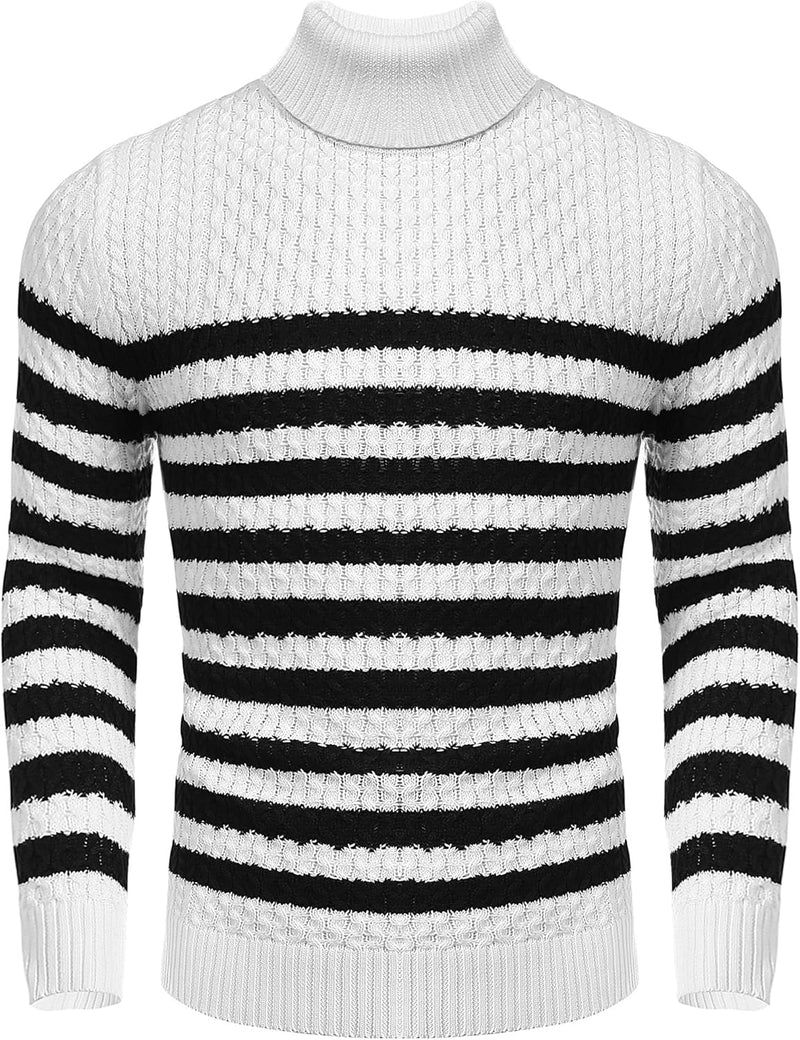 Casual Gebreide Heren Coltrui - Sander