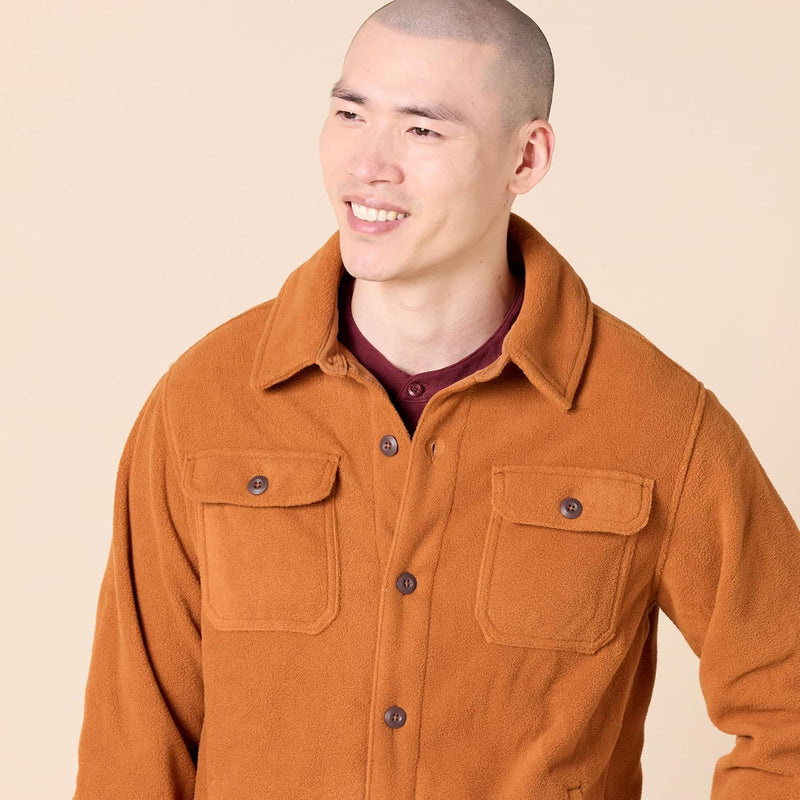 Comfortabel Heren Fleece Overhemd - Max