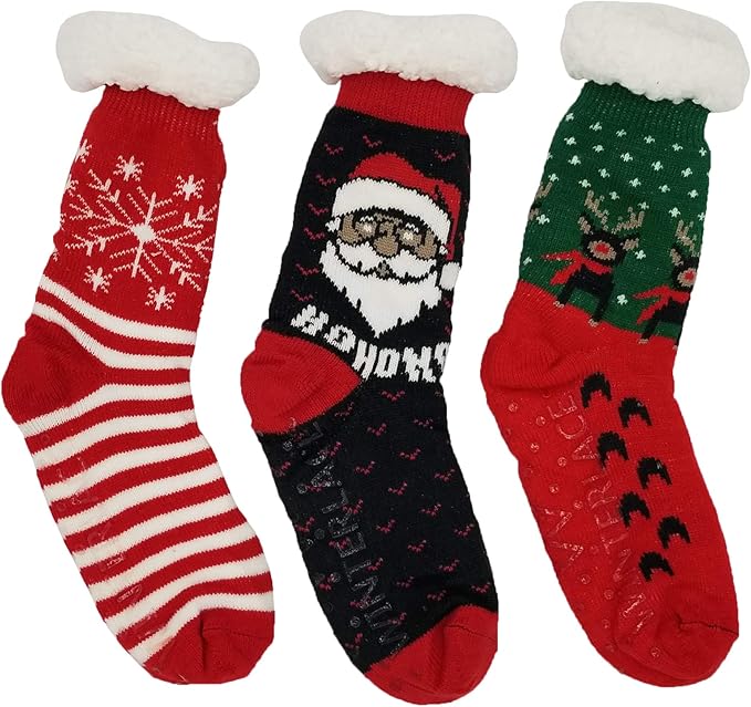 3 Paar Sherpa Slof Sokken - WinterWarm
