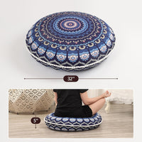 Rond Groot Meditatiekussen met Traagschuim (81 cm)