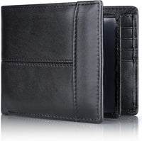 Premium RFID-Blocking Leren Bifold Portemonnee voor Mannen - SlimArmor