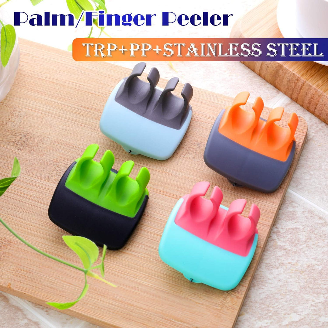 4-delige Vinger Groenten Schiller Set