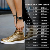 Casual Glitter Sneakers - NeonFlash