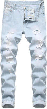 Heren Slim-Fit Ripped Jeans - Mick