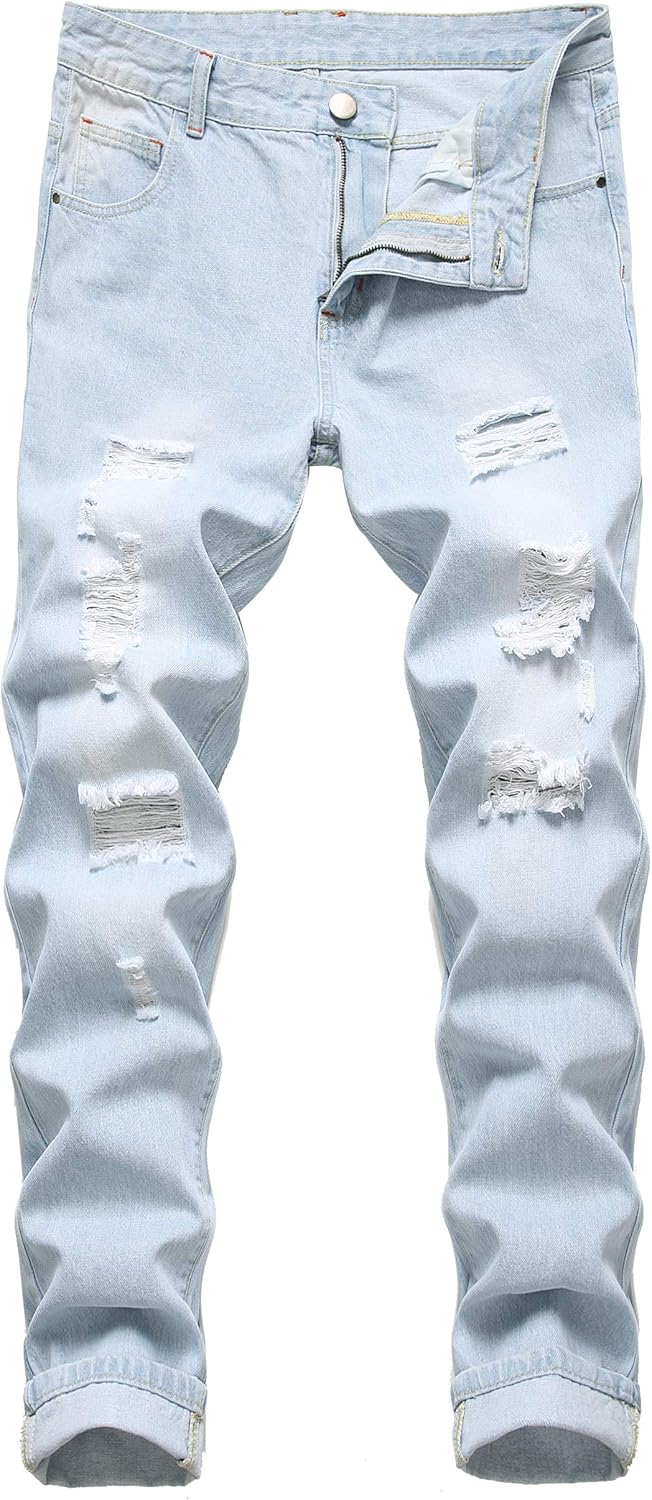 Heren Slim-Fit Ripped Jeans - Mick