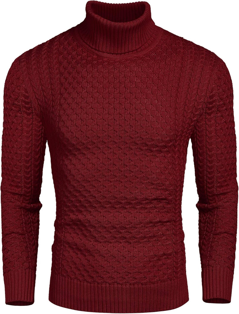 Casual Gebreide Heren Coltrui - Sander