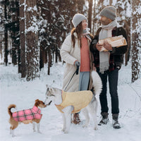 Cozy Waterproof Hondenjas – Winterjas in Britse Stijl