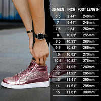 Casual Glitter Sneakers - NeonFlash