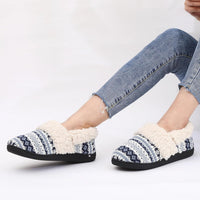 Winterse Gebreide Pantoffels - CozyCloud