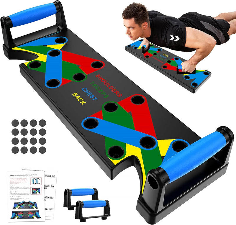 Solid Push-Up Board: Multifunctioneel Thuis Trainingsapparaat