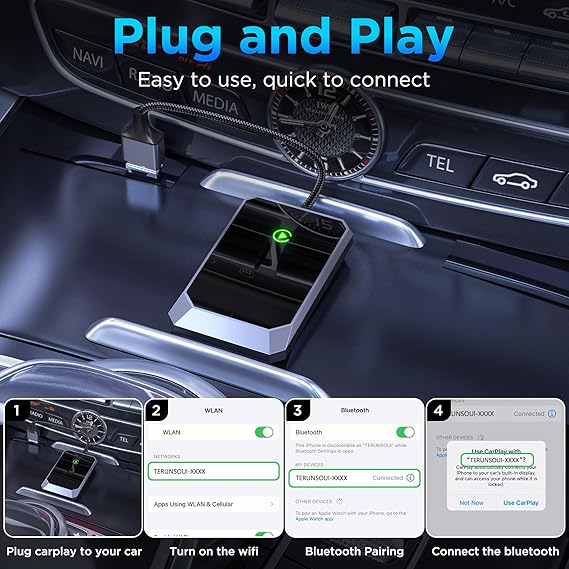 Draadloze CarPlay Adapter – Maak Je Auto Futureproof
