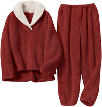 Fluffy Pyjama Set voor Dames - CozyPlush