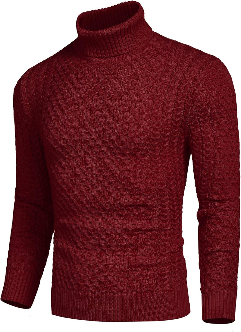 Casual Gebreide Heren Coltrui - Sander