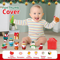 Kerst Vingerpoppen Set - FestiveFingers