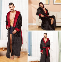 Comfortabele Flanellen Heren Badjas - James