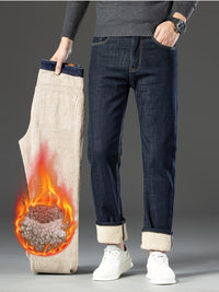 Warme Heren Winterjeans met Fleecevoering - Grayson