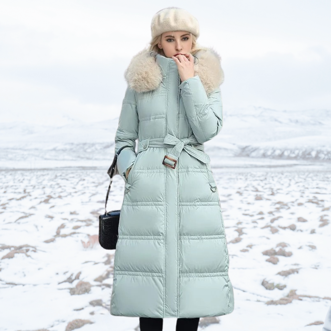 Luxe Faux Fur Winterjas voor Vrouwen - Amara