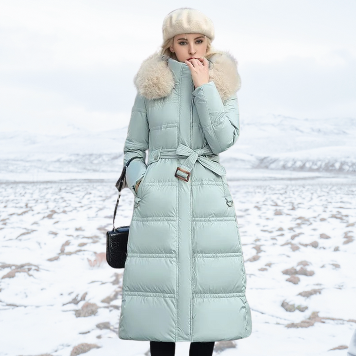 Luxe Faux Fur Winterjas voor Vrouwen - Amara