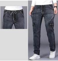 Vardi Dante™ zimowe jeansy | Ciepłe dżinsy plus size z wieloma kieszeniami