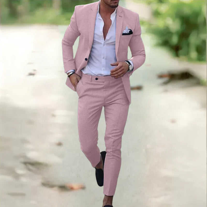 Stijlvol Slim Fit Herenpak – Dante
