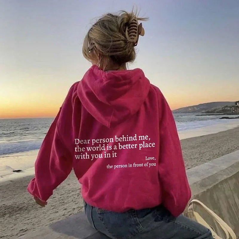 Stijlvolle Hartverwarmende Dames Hoodie - Aurora