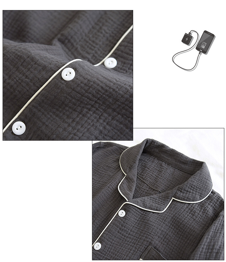 Vardi Dante™ UltraThin Piżama | Duża i przewiewna bawełniana odzież do noszenia w domu