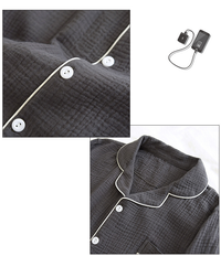 Vardi Dante™ UltraThin Piżama | Duża i przewiewna bawełniana odzież do noszenia w domu