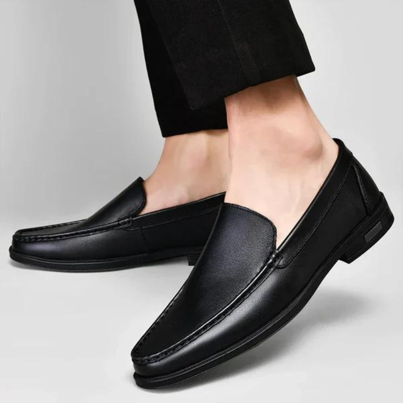 Italiaanse loafers van echt leer - Emilio