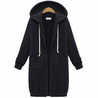 Casual Lang Damesvest - CozyZip