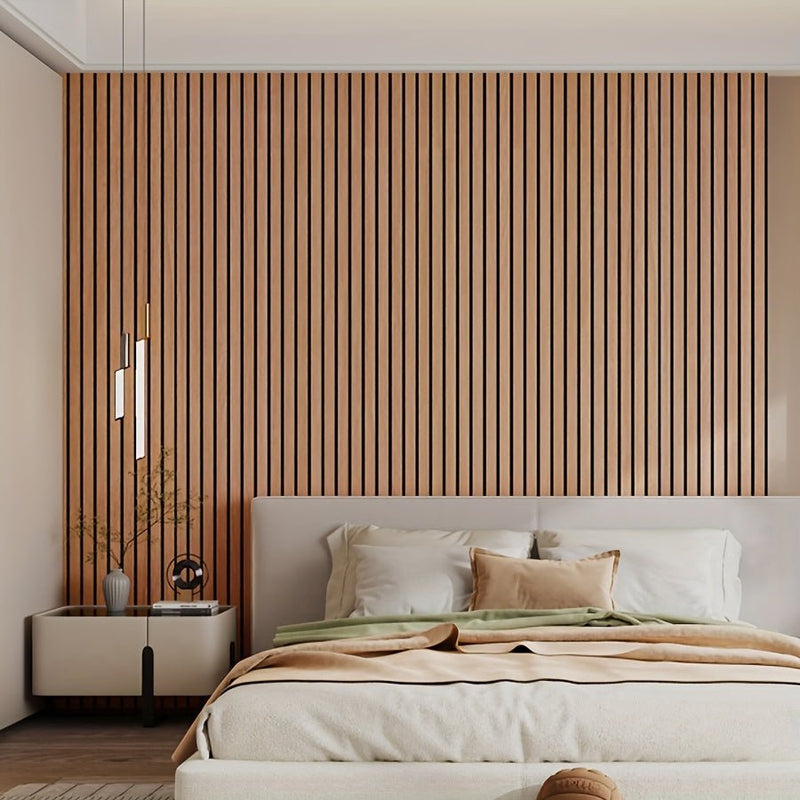 3D Zelfklevende Wandpanelen met Realistische Houtlook - Wallvera