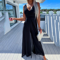 Stijlvolle Feestelijke Dames Jumpsuit met Jurk Look – Lorena
