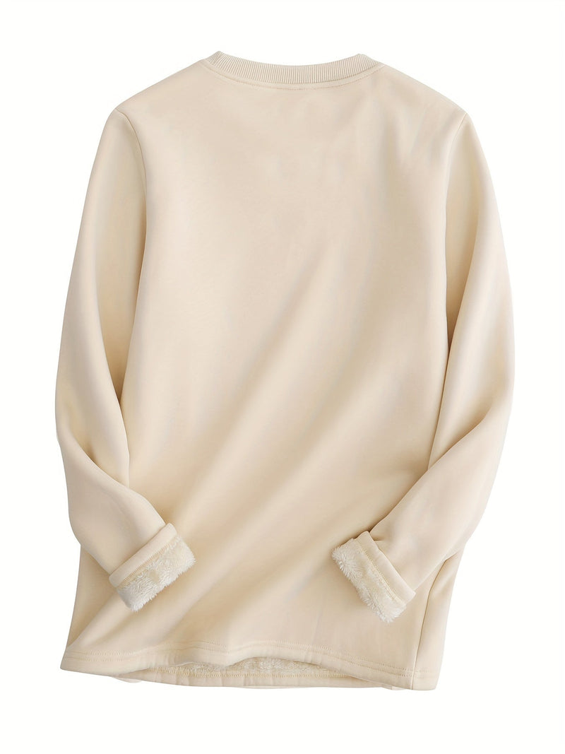 Comfortabel Oversized Dames Sweatshirt - Elina