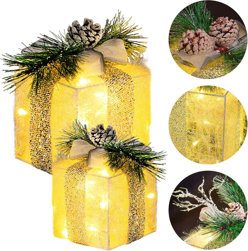 Verlichte Kerstcadeau Dozen - GiftGlow